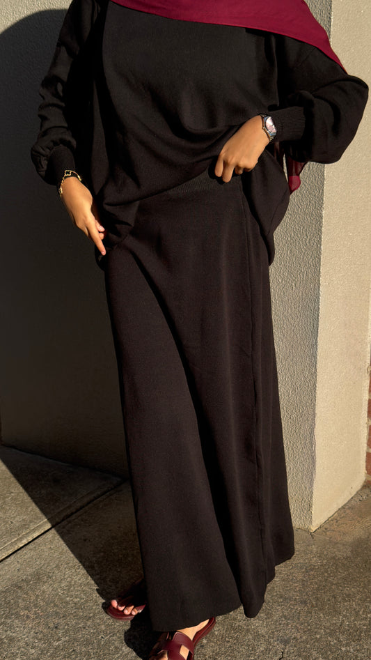 Sweater Set - BLACK