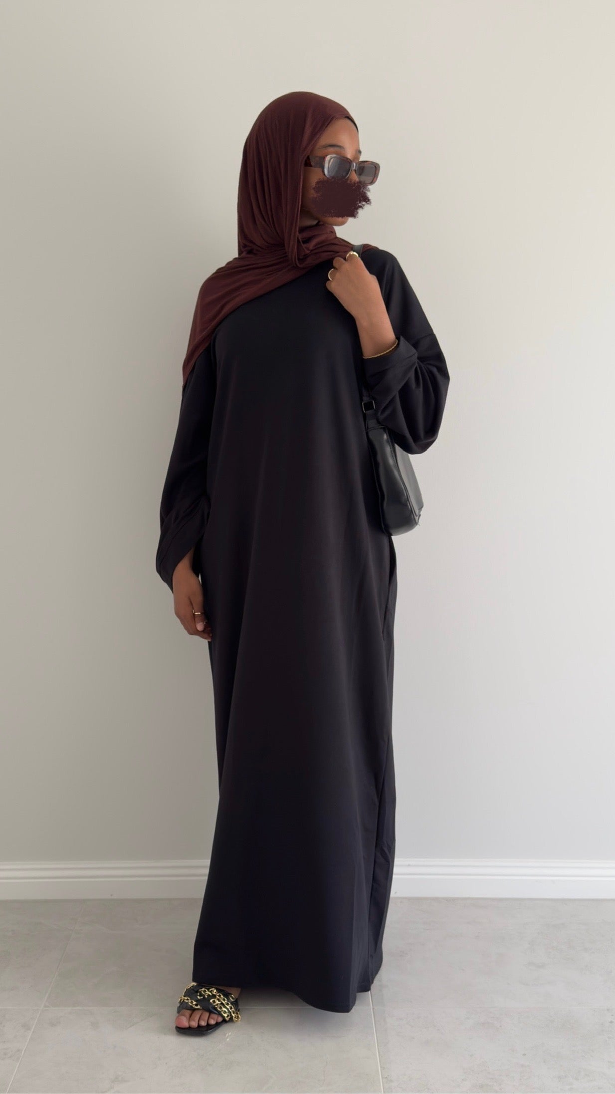 Tee Abaya - BLACK