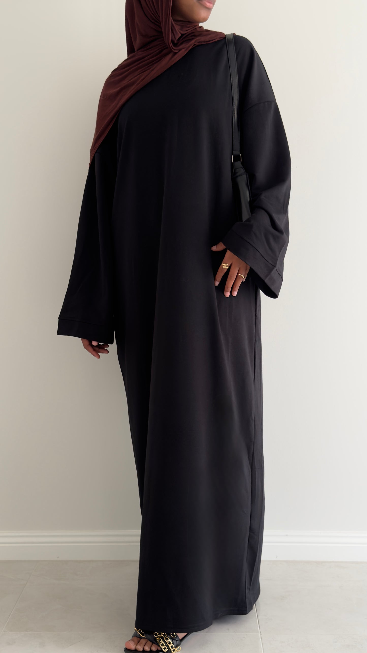 Tee Abaya - BLACK