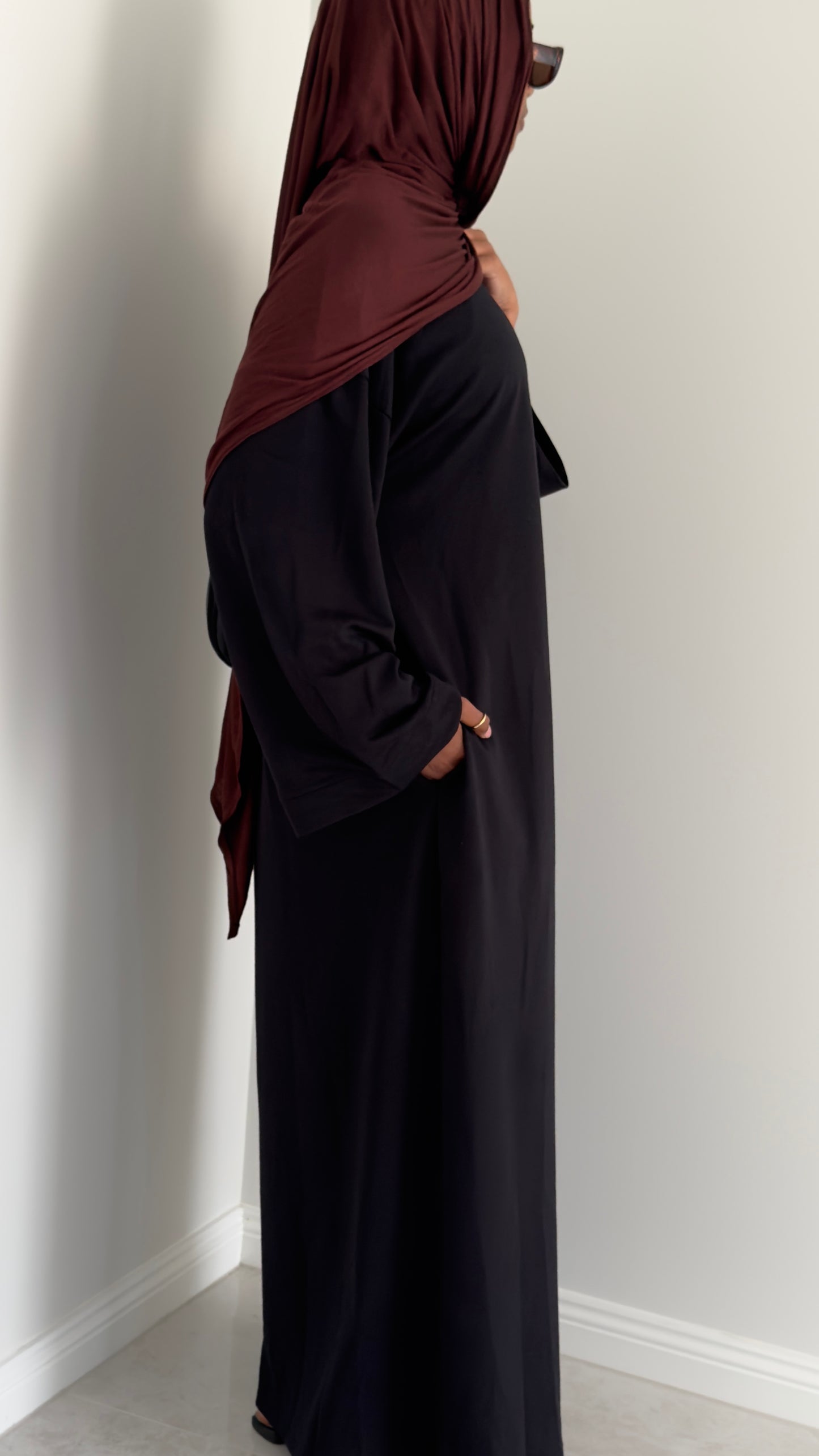 Tee Abaya - BLACK